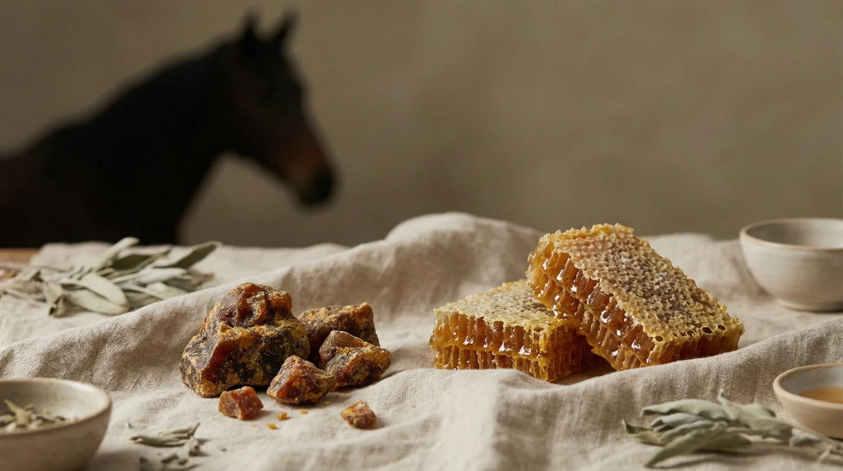 Propolis für Pferde: Das natürliche Multitalent aus dem Bienenstock